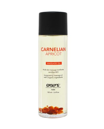 Carnelian Apricot Crystal Massage Oil